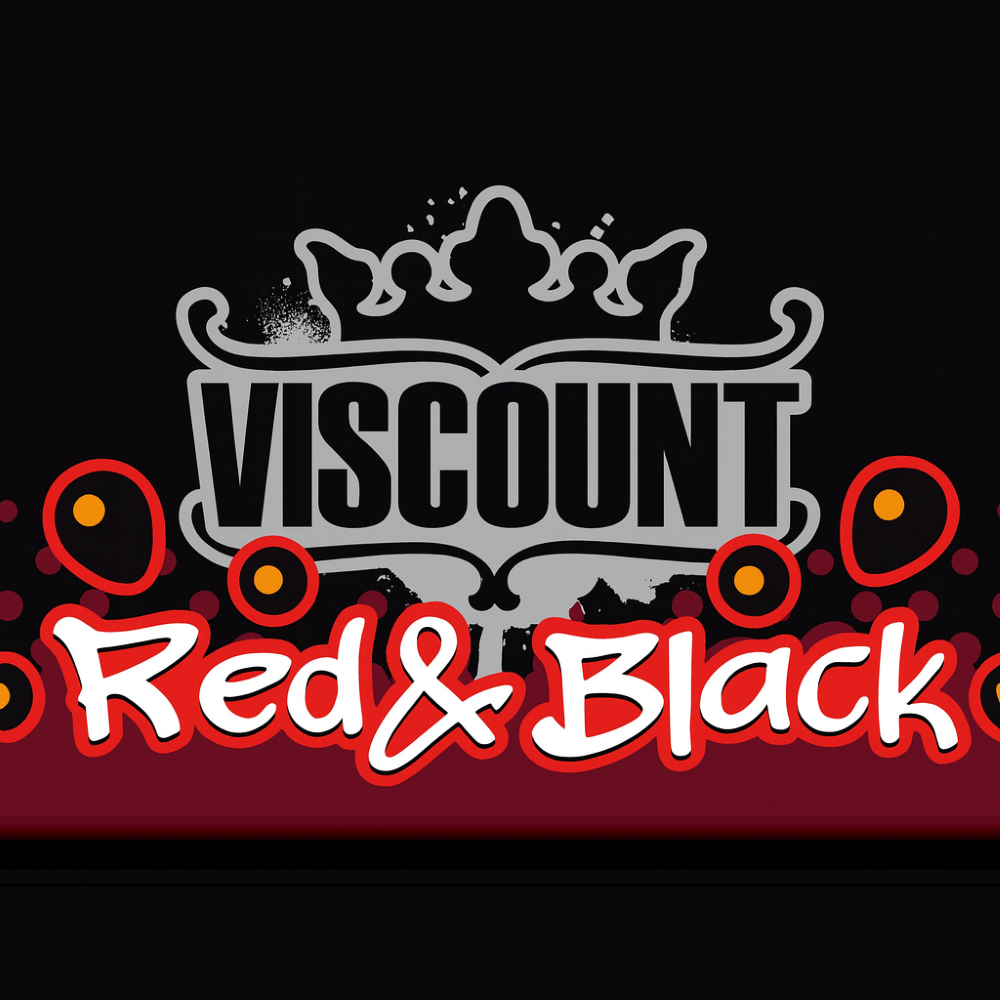 Viscount | Red & Black